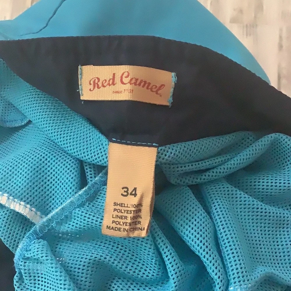 Board shorts by Red camel Medium blue Velcro pocket side in good conditi…